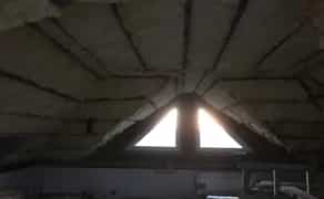 Утеплення даху мансард перекриття мінеральною ватою монтаж осб