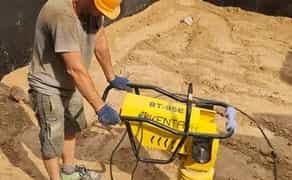 Електротрамбування , вібронога