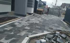 Укладання Бруківка Укладка Встановлення Бруківки