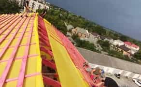 Улаштування та ремонт шатрових покрівель