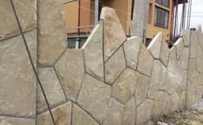 Мур, забор, біседка, мангал, камін, камінь, барбекю, сходи,відмостки