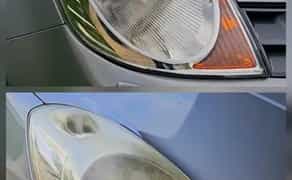 Полірування фар авто / захист бронеплівкою