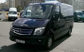 277 Мікроавтобус на весілля Mercedes Sprinter 316 NEW чорний VIP 9 місць