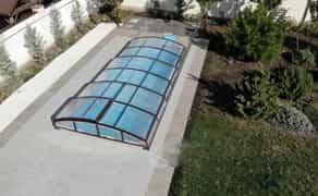 Раздвижные павильоны для бассейнов, накрытие бассейна, защита бассейна