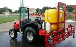 Навісний оприскувач TAD – LEN TL-412 обладнаний пінним маркером GEOline TracciaFile-GFM25