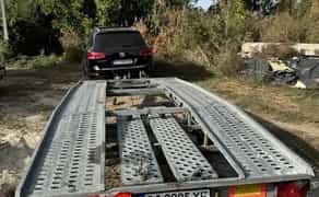 Лафет лавета автовоз. З гальмами та лебідкою