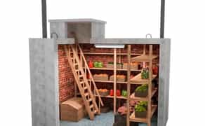 Бетонний погріб для приватного будинку Хмельницький