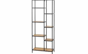 Лофт стелаж універсальний Юніт чорний