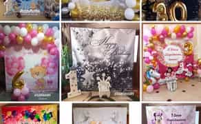 фотозона / каркас / з днем народження / баннер / хрещення