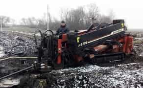 Прокол під дорогою ДНБ— Прокладання труб без траншей