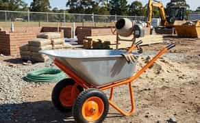 Тачка універсальна садова будівельна 200 кг