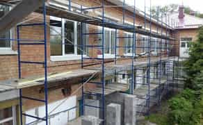 Вишки тури, будівельні риштування у Хмельницькому