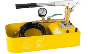 Ручний опресувальний насос — для перевірки трубопроводів