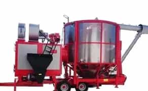 Мобільна зерносушарка: швидка та якісна сушка зерна