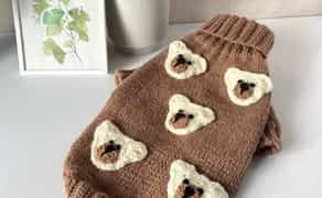 В'язаний одяг для собак. Великих і маленьких порід