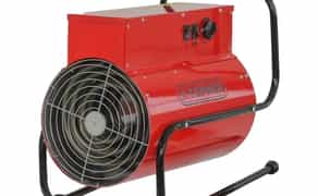 Візьми теплову гармату. Сушка стін