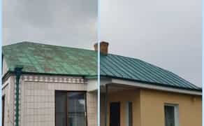 Професійне фарбування дахів, фасадів
