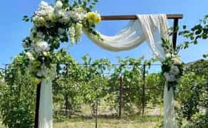 Весільна арка, арка для виїзної церемонії