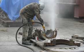 Пескоструй пескоструйные работы пескоструйка