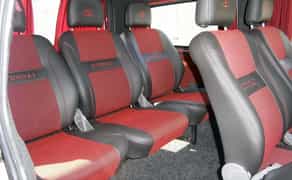 Перетяжка салону мікроавтобуса та легкових авто 450 грн.