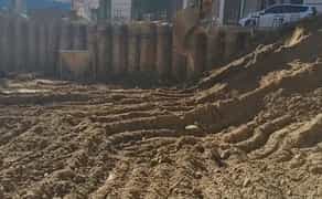 Буронабивні палі, Буроінекция, Геошурупи, Підпірна стіна