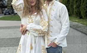 Парні Вишиванки з колосками Family Look