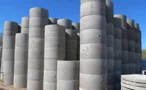 Залізо бетонні кільця 0.6м. 0.8м.1м.1.5м.2м.кільця на свердловину