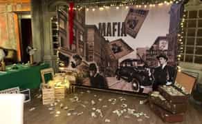 Банер(фотозона) для гангстерскої вечірки Чикаго 20-30рр.