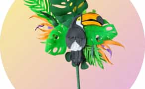 Композиції для фотозони, в тропічному стилі , підійде до Гавайської вечірки чи дня