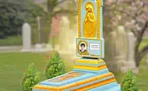 Бетонні памʼятники гробниці квітники бетонные памятники фото таблички