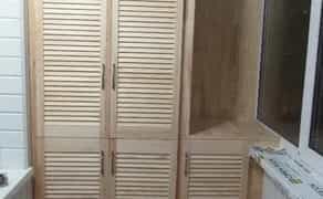 Обшивка балконів під ключ. Обшивка балконів та інших приміщень будь-якою вагонкою.