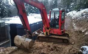 Екскаватор, міні-екскавтор