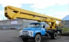 Автовишка  Агп22 автогідропідіймач