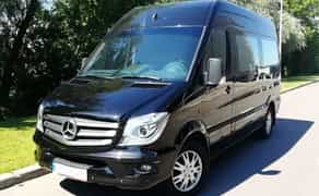 276 Мікроавтобус трансфер Європа Mercedes Sprinter чорний VIP