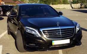 085 Авто на весілля Vip-авто Mercedes W222 S500L AMG чорний