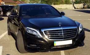 085 Авто на весілля Vip-авто Mercedes W222 S500L AMG чорний