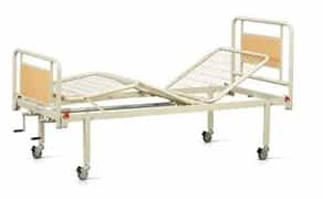 Медичне ліжко на колесах з підйомом голови і ніг