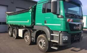 Самоскид MAN TGS 25т 20м3 — Потужність та об'єм!