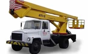 Автовишка АГП-18. 