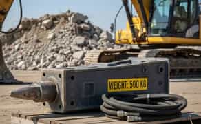 Гідромолот 500 кг - потужність