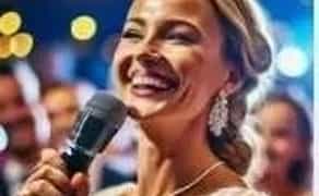 Ведуча-тамада.Музика.Дим.Холодні фонтани. Декор.