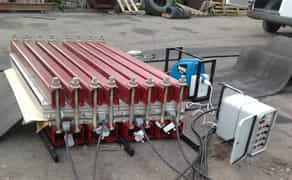 Гаряча вулканізація конвеєрної стрічки шириною 800мм