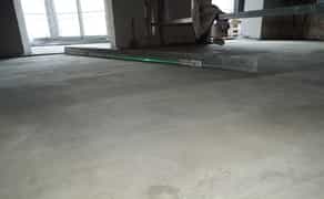 Стяжка підлоги. Штукатурка стін. Монтаж теплої підлоги. Сантехніка.