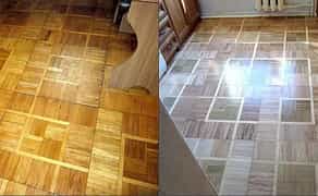 Шліфовка і циклювання паркету з повним відновленням у Києві