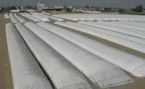 Зберігання зерна в рукавах. Надійно