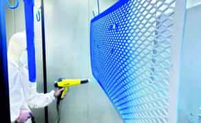 Порошкове фарбування виробів із металу