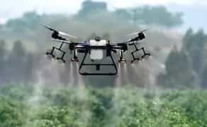 Агродрон для внесення добрив і засобів захисту рослин на полях