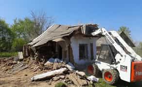 Демонтаж будівель Вивіз сміття землі.Уборка території,чистка снігу