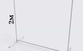 Банер-каркас для фотозони 2×2 метри