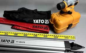 Проф якість Оптичний нівелір Sndway SW-32A Штатив Рейка 3м YATO